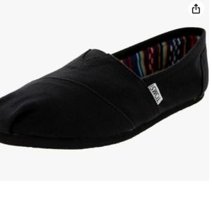 NWT TOMS Women's Ash Canvas Classic Shoes